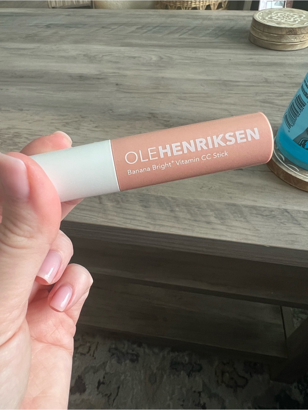 Ole Henriksen Banana Bright Vitamin CC Stick — Peach Tone & White Cap